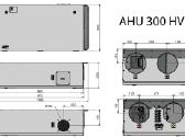 Rekuperatorius Ensy Inovent Ahu-300hh palubinis - nuotraukos Nr. 2