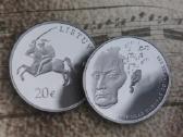 Lankstinukas 20 Euro 2015 m. M. Kleopas Oginskis - nuotraukos Nr. 5
