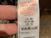 Juoda su baltomis gėlėmis Dorothy Perkins suknelė - nuotraukos Nr. 12