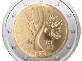 Estijos 2 eurų proginės monetos Unc