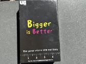 Bigger is better linksmas vakarėlių žaidimas