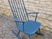 Vintažinis mid century autorinis supamas krėslas - nuotraukos Nr. 19