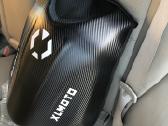 Naujos moto kuprinės juoda arba carbon stiliaus
