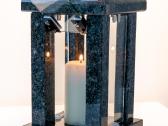 Granitinės vazos, žvakidės kapams - nuotraukos Nr. 7