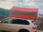 Automobilio stogo palapinė bagazine - nuotraukos Nr. 2