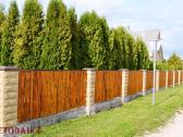 Skaldyto akmens imitacijos tvoros stulpų blokeliai - nuotraukos Nr. 3