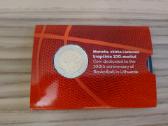 Lietuva. 2 eur. Krepsinio simtmeciui