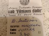Keramikiniai medaliai "Vilnius" - nuotraukos Nr. 2
