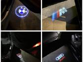 Bmw Audi MB Porsche LED durų logo projektoriai