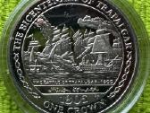 Moneta Isle of Man 2005m. 1 krona, sidabras
