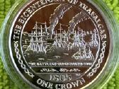 Moneta Isle of Man 2005m. 1 krona, sidabras