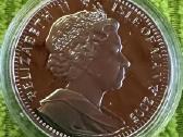 Moneta Isle of Man 2005m. 1 krona, sidabras - nuotraukos Nr. 2
