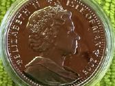 Moneta Isle of Man 2005m. 1 krona, sidabras - nuotraukos Nr. 2