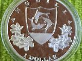 Moneta Anguilla 2014m. 1 dollar, cu-ni