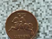 Lietuviškos monetos 50 centų 1991 m. - nuotraukos Nr. 4