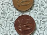 Lietuviškos monetos 50 centų 1991 m. - nuotraukos Nr. 8