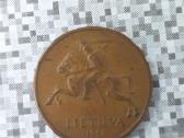 Lietuviškos monetos 50 centų 1991 m. - nuotraukos Nr. 14