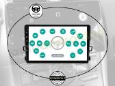 Toyota Auris 2006-12 Android multimedia Usb/GPS/9" - nuotraukos Nr. 12