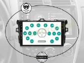 Toyota Corolla 2006-12 Android multimedia GPS/WiFi - nuotraukos Nr. 12