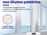 Lango tarpinė Adolus mobiliam oro kondicionieriui - nuotraukos Nr. 3