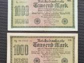 2 x 1000 mark 1922 Veimaro respublika