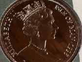 Moneta Isle of Man 1995m. 1 krona, cu-ni - nuotraukos Nr. 2