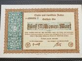 5 000 000 mark 1923 Vokietija Aachen Unc
