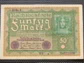 50 mark 1919 Veimaro respublika