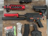 Gel Blaster Elektrinis Šautuvas M416/glock Ginklas - nuotraukos Nr. 3