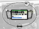 Toyota Rav4 2013-18 Android multimedia GPS/WiFi/bt - nuotraukos Nr. 3