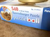 Puzzleball 540 detalių apvali dėlionė gaublys - nuotraukos Nr. 6