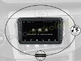 Vw Golf Passat Touran Tiguan Android multimedia - nuotraukos Nr. 7