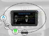 Vw Golf Passat Touran Tiguan Android multimedia - nuotraukos Nr. 11