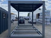 Pastiprinta modulinė konstrukcija 6x3x3 su stogu - nuotraukos Nr. 2
