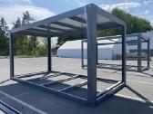Pastiprinta modulinė konstrukcija 6x3x3 su stogu - nuotraukos Nr. 5