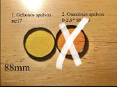 88mm, 82mm, 77mm, 72mm spalvoti filtrai