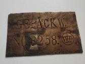 Ww1 vokiška žalvarinė lentelė - nuotraukos Nr. 2