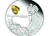 1 oz sidabrinė Proof moneta Vestuvės, 2023