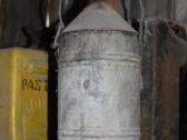 Antikvarinis cinkuotas 10 l. bakelis žibalui - nuotraukos Nr. 2