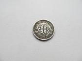 3 pence , Anglija , 1937,1938 sidabras