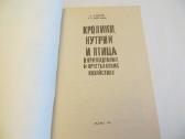 Knyga Triušiai nutrijos ir paukščiai Veisimas 1991 - nuotraukos Nr. 3