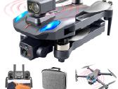 GPS dronas K911 4k kamera WiFi sulankstomas