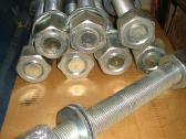 Cinkuotos smeigės 1 5/8" x 330 mm + 2 veržlės
