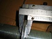 Cinkuotos smeigės 1 5/8" x 330 mm + 2 veržlės - nuotraukos Nr. 8