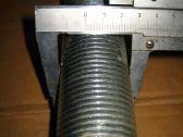 Cinkuotos smeigės 1 5/8" x 330 mm + 2 veržlės - nuotraukos Nr. 9