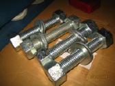 Cinkuotos smeigės 1" x 160 mm + 2 veržlės - nuotraukos Nr. 10