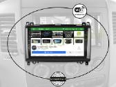 Sprinter Crafter 2004-12 Android multimedia GPS - nuotraukos Nr. 3