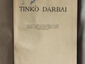 Tinko darbai knyga 1956 m. - nuotraukos Nr. 2
