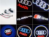 Audi S line 3D LED Logo Durų Logotipai Projekcijos - nuotraukos Nr. 2