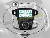 Ford Focus 2011-19 Android multimedia Usb/GPS/WiFi - nuotraukos Nr. 12